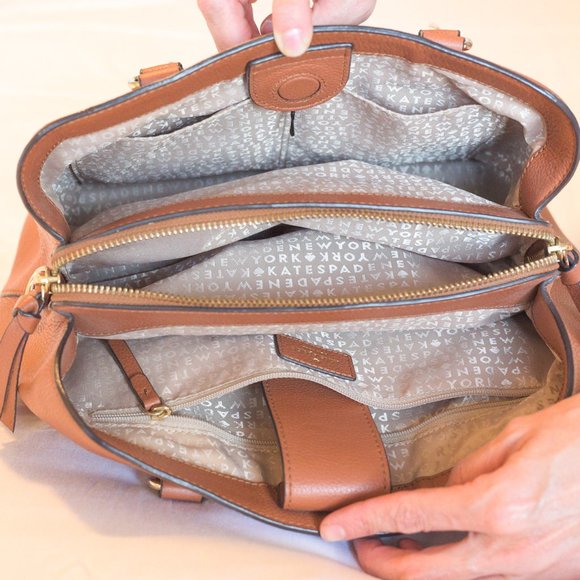 KATE SPADE Evangelie Larchmont Avenue Satchel - Picture 5 of 5